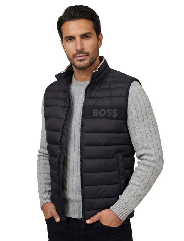 وست مردانه باس مشکی مدل پافر BOSS