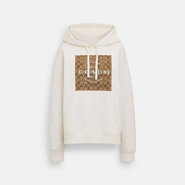 هودی سفید unisex کوچ