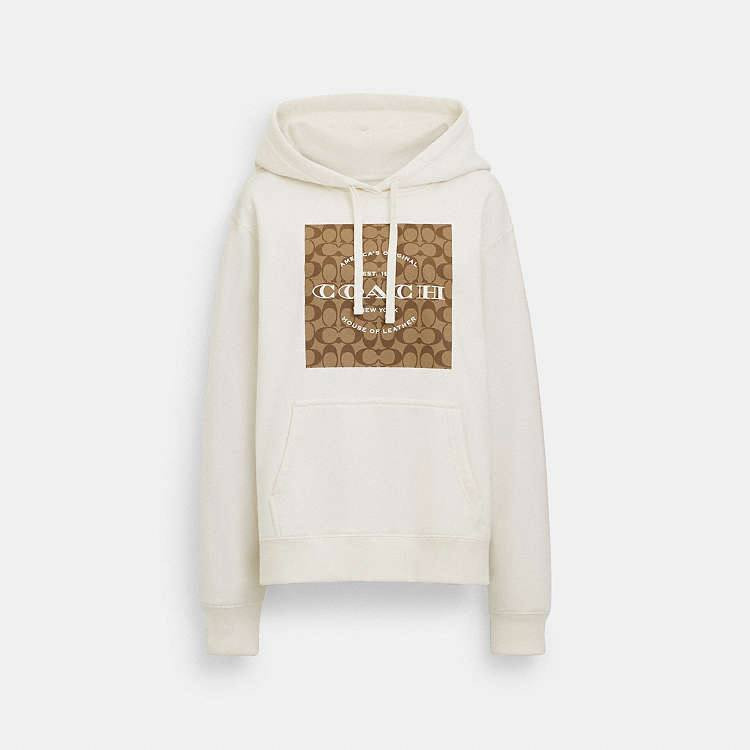 هودی سفید unisex کوچ